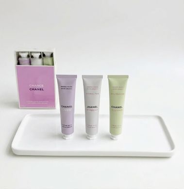 Сет парфумованих есенцій для рук Chanel Chance Hand Cream Set Limited Edition 2024 3 х 20 мл