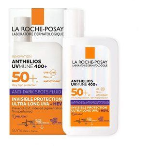 Флюїд-перфектор La Roche-Posay Anthelios UVMune 400 Anti-Taches проти пігментних плям, SPF 50+, 50 мл