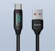 Кабель з дисплеєм USB Type C Cable Toocki 100W 6A 2m