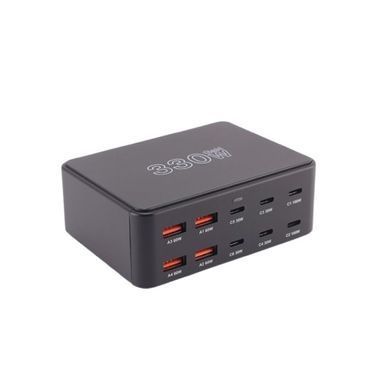 Сетевое зарядное устройство 330W 10в1 TOPZERO GaN Fast Charger Multiport PD3.0 PPS QC3.0