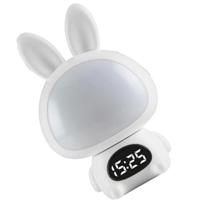 Дитячий будильник-нічник Кролик Rabbit Clock