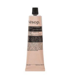 Парфюмированный восстанавливающий бальзам для рук Aesop Resurrection с мандарином и розмарином, 75 мл