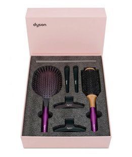 Набір для стайлінгу волосся Dyson Hair Care Accessory Set з антистатичним ефектом для гладкості та здоров'я локонів, 6 аксесуарів