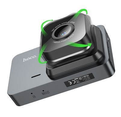 Відеореєстратор автомобільний з екраном HOCO Driving Recorder HD 720P