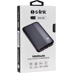 Power Bank зовнішній акумулятор S-Link 10000mAh