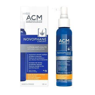 Косметичний лосьйон для волосся з біотином Acm Novophane Chronic для підтримки об'єму та сили, 100 мл