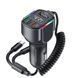 Автомобільний FM-трансмітер Bluetooth модулятор із швидкою зарядкою PD 18 Вт WUW