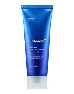 Маска-детокс для пор на основі глини Medicube Zero Pore Blackhead Mud Mask із саліциловою кислотою та заспокійливим ефектом, 100 г