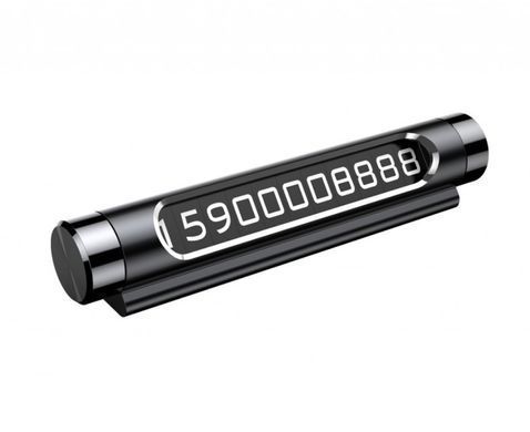 Паркувальна карта Автовізитка Baseus Temporary Parking Number Plate