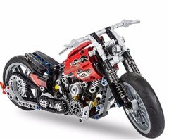 Конструктор мотоцикл 3354 JiSi bricks 374 деталі