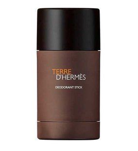 Парфумований дезодорант-стік для чоловіків Hermes Terre d'Hermes з деревно-цитрусовим ароматом, 75 мл