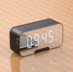 Дзеркальний годинник колонка Bluetooth з термометром та будильником LS-Q5