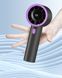 Ручний вентилятор портативний з цифровим дисплеєм акумуляторний Handheld Turbo Fan