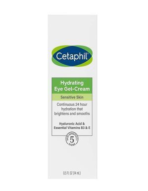 Зволожувальний крем-гель для делікатної зони навколо очей Cetaphil Hydrating Eye Gel-Cream з пептидами, 14 мл