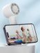 Вентилятор ручний 2в1 акумуляторний з підставкою для телефону A68 Portable Fan