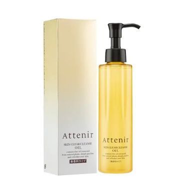 Японська гідрофільна олія для демакіяжу ATTENIR Skin Clear Cleanse Oil з рослинними екстрактами, 175 мл