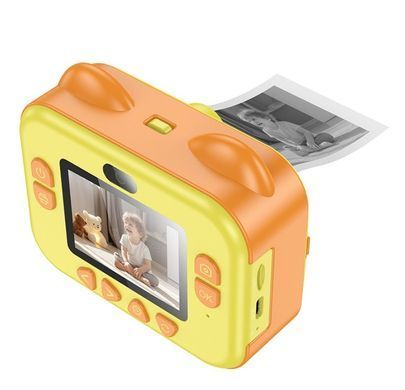 Детский фотоаппарат с функцией моментальной печати Hoco  Dual-camera