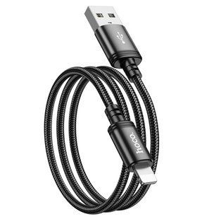 Кабель Lightning Hoco Wind 1m
