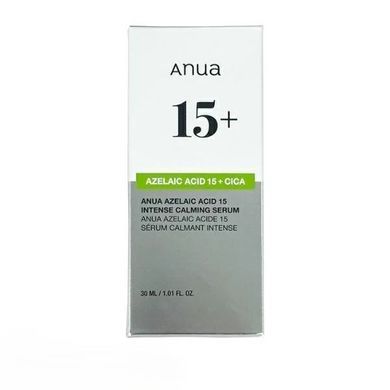 Сыворотка для лица с азелаиновой кислотой ANUA Azelaic Acid 15 Intense Calming, 30 мл
