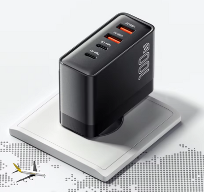 Зарядний пристрій Essager 100W Quick Charge USB Type C PD QC