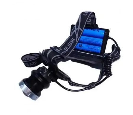 Налобный фонарь аккумуляторный Zoom ULTRA P50