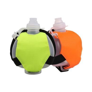 Спортивная бутылка на руку 200мл для воды и напитков BST Bottle Orange