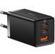 Адаптер Baseus GaN5 65W Fast Charger 2C+U Зарядний пристрій з кабелем