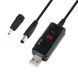 Кабель для Wi-Fi роутера преобразователь напряжение USB 5V - DC to 9V 12V с дисплеем