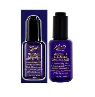 Высококонцентрированное ночное восстанавливающее масло-серум Kiehl's Midnight Recovery Concentrate, 50 мл