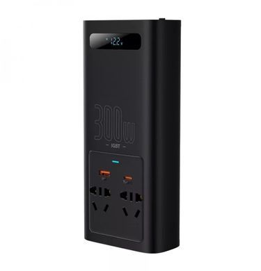 Автомобільний інвертор Baseus IGBT Power Inverter 300W 12V до 220V