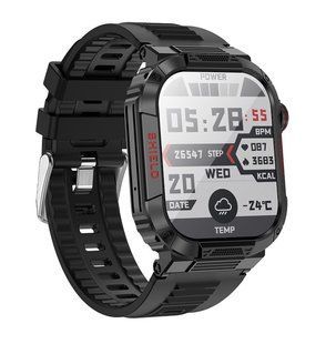 Смарт годинник Smart watch IP67 BOROFONE BD9 call version Black