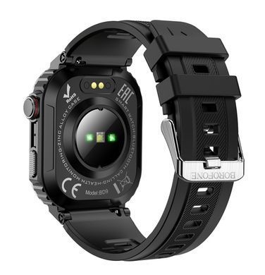 Смарт часы Smart watch  IP67 BOROFONE BD9 call version Black
