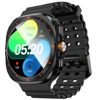 Смарт часы Smart watch Hoco Y29 с поддержкой звонков Black
