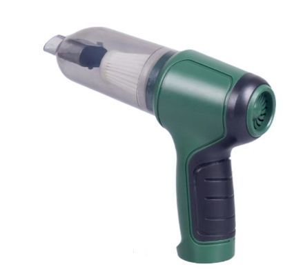 Потужний бездротовий автомобільний пилосос Vacuum Cleaner HL-107 120 Вт 9000Pa Green