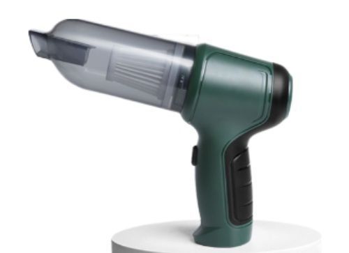 Потужний бездротовий автомобільний пилосос Vacuum Cleaner HL-107 120 Вт 9000Pa Green