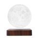 Настольный ночник Левитационная лампа Луна Levitating Lamp Moon Dark Wood Grain