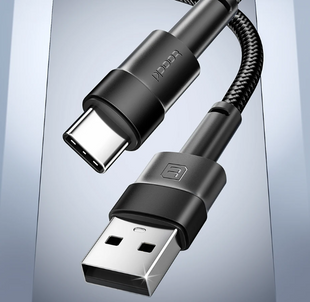 Кабель Toocki Cable USB to Type-C QC3.0 3A 1 метр